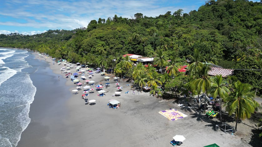 Costa Rica, Manuel Antonio Beach Espadilla Beach.
