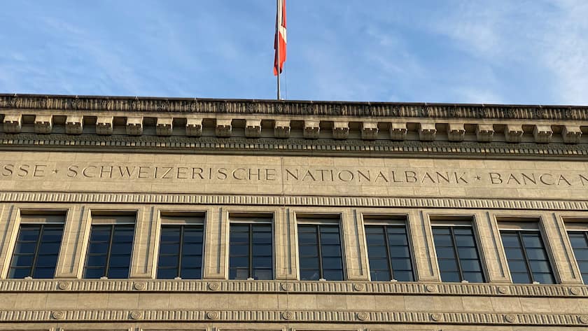 Sitz der Schweizerischen Nationalbank in Zürich.