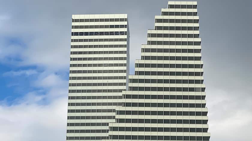 Hochhäuser der Konzernzentrale von Roche in Basel.