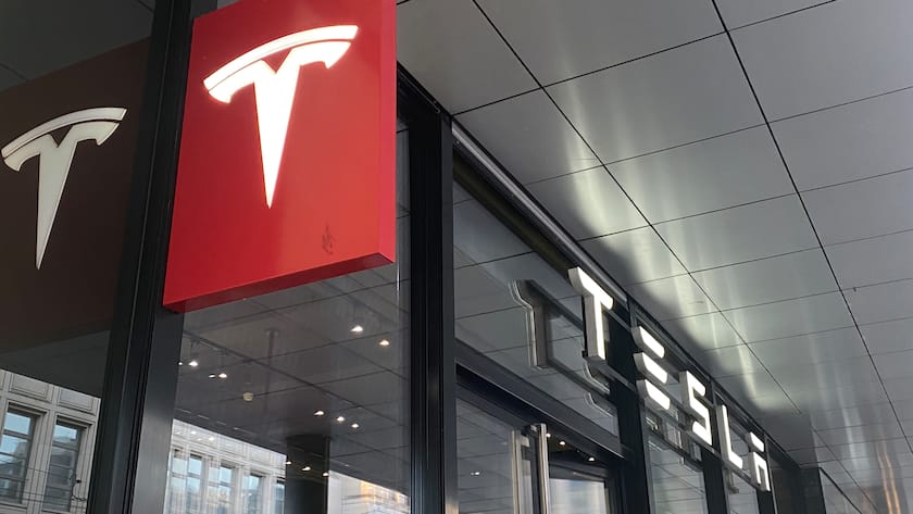 Kundencenter von Tesla in Basel.