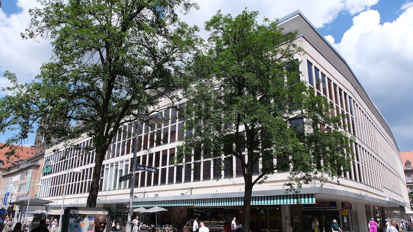 Eine Filiale von Galeria Kaufhof in Nürnberg.