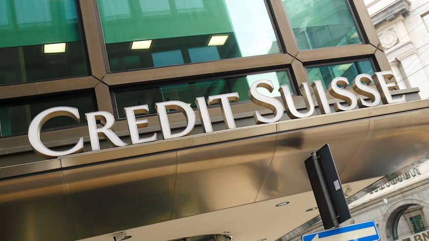 Niederlassung der Credit Suisse in Mailand.