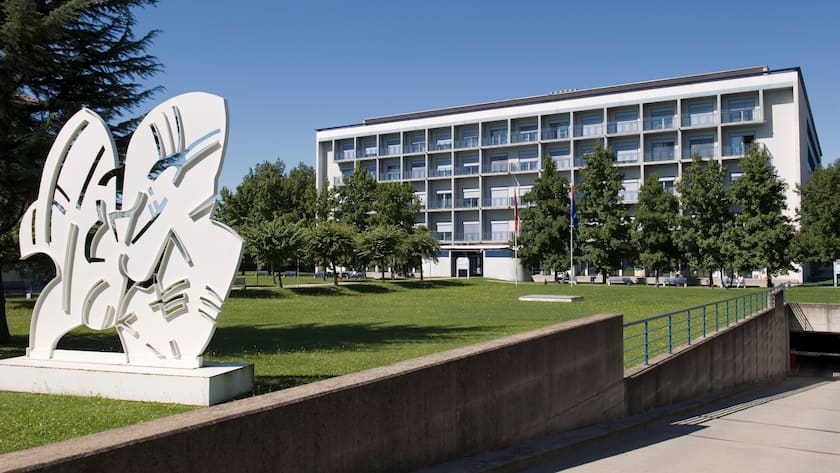 Ein Tessiner Kantonsspital in Mendrisio.
