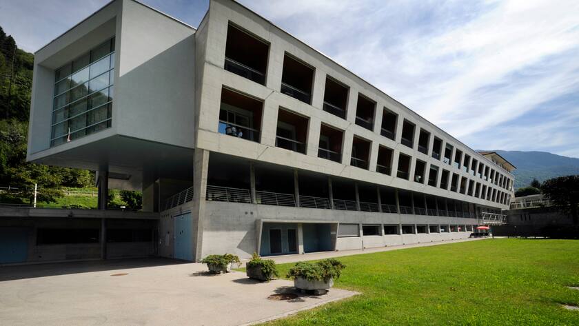 Ein Tessiner Kantonsspital in Bellinzona.