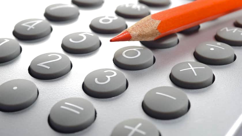 Ein Rechner in der Nahaufnahme.