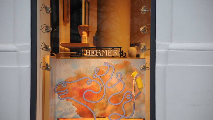 Hermes-Geschäft in Kopenhagen.