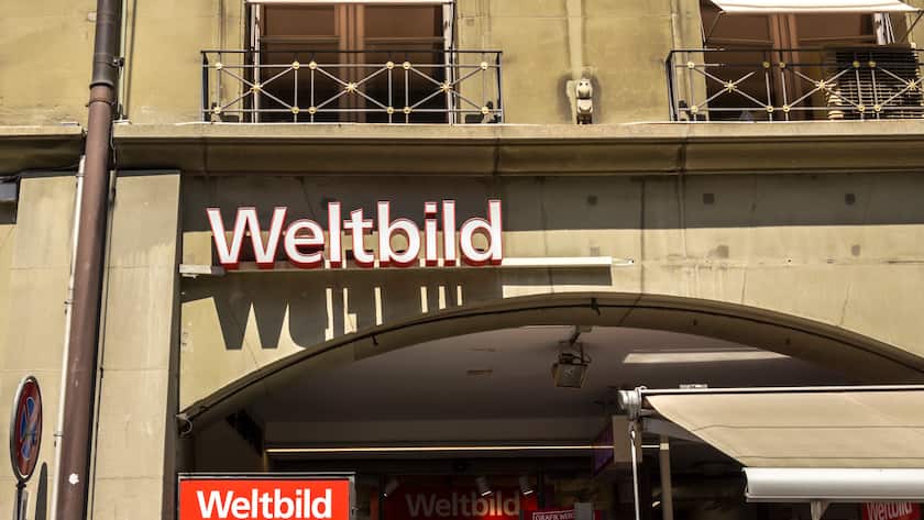 Filiale von Weltbild in Bern.