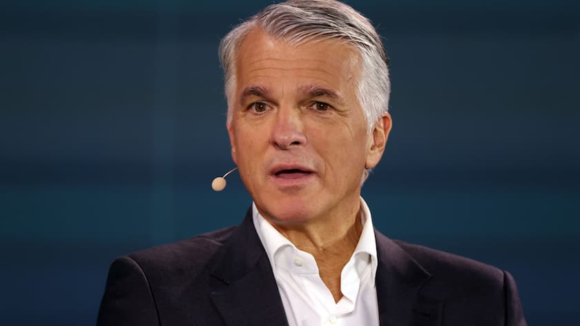 UBS-CEO Sergio Ermotti bei einem Auftritt in Singapur im November 2023.