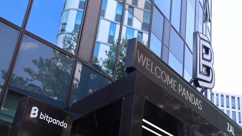 Die Bitpanda-Zentrale in Wien.