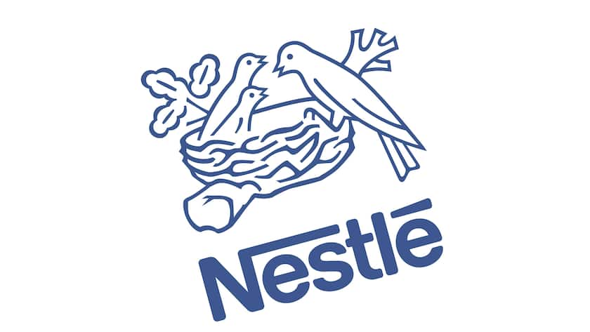 Firmenlogo von Nestlé aus dem Jahr 1970.