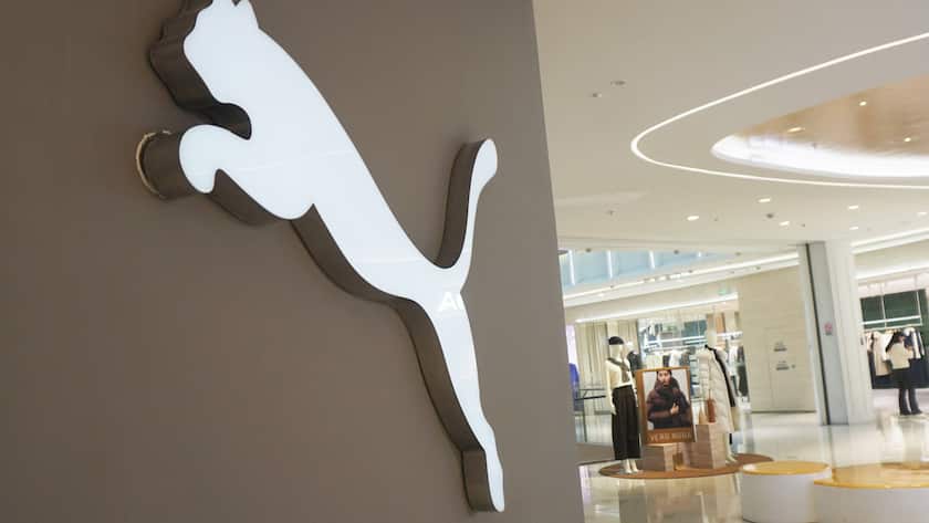 Ein Store von Puma in Hangzhou, China.