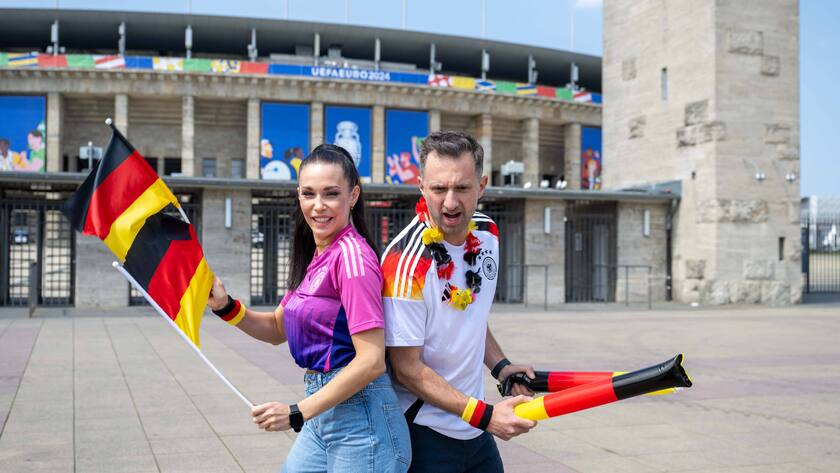 Deutsche Fussballfans (Berlin, 2024)