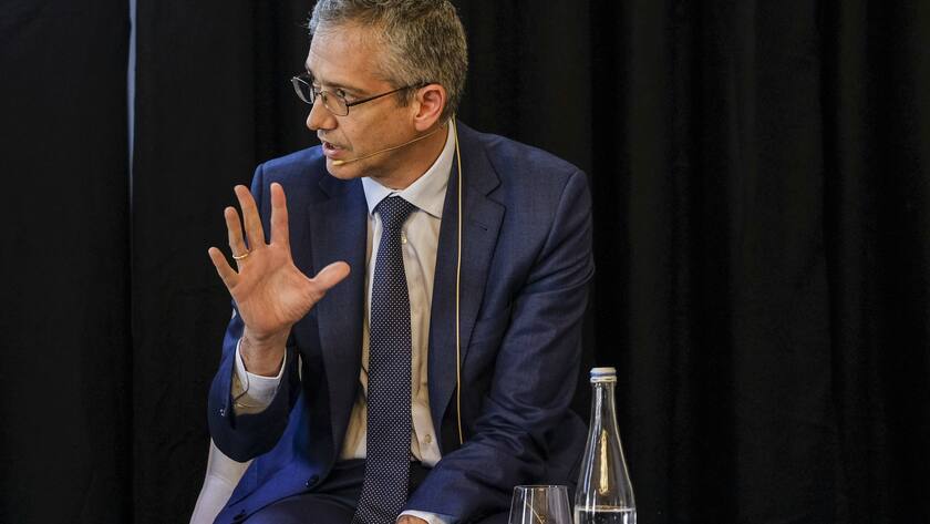 Spaniens Notenbankchef Pablo Hernandez de Cos (2023)
