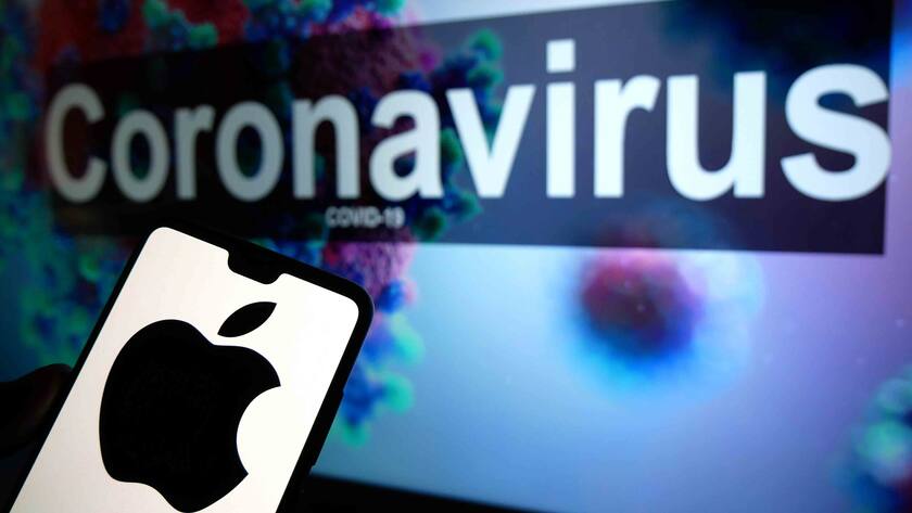 Die Apple-Aktie geriet durch die Coronavirus-Krise stark unter Druck.
