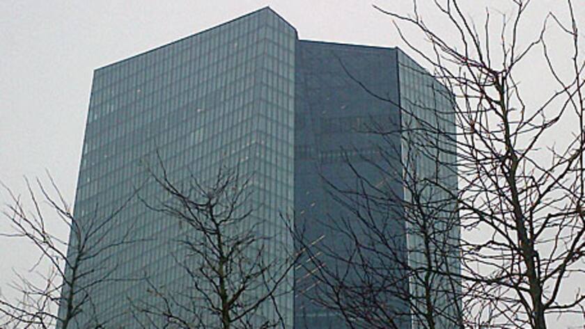 Neues EZB-Hauptquartier in Frankfurt.
