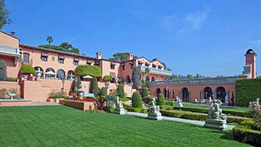 The Legendary Beverly House is sited on approximately 3.7 flat acres atop a private knoll 3 blocks from Sunset Boulevard.