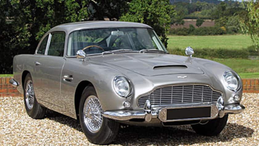 Aston Martin DB5 - one of the original James Bond Aston Martin DB5s - “the most famous car in the world”.