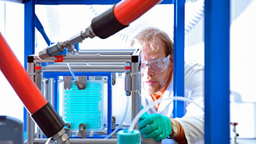 Mikroreaktor-Technologie von Siegfried.