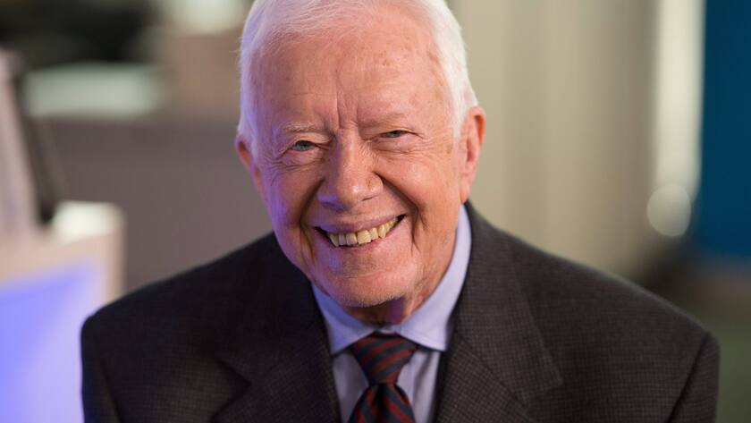 Der ehemalige US-Präsident Jimmy Carter (2014).