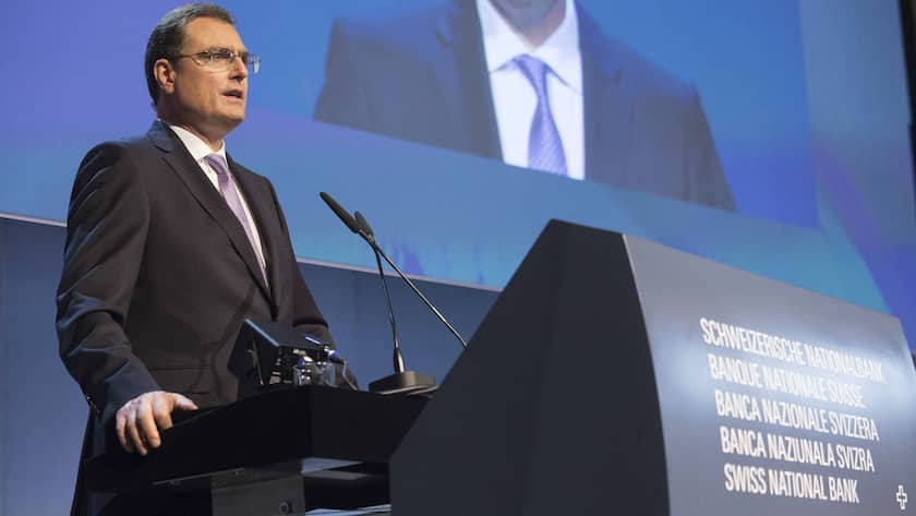 Prof. Dr. Thomas J. Jordan spricht an der Generalversammlung der Schweizerischen Nationalbank.