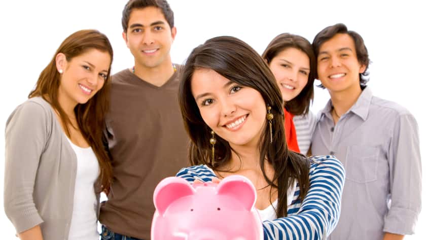 Junge Menschen haben einen langen Horizont beim Sparen.