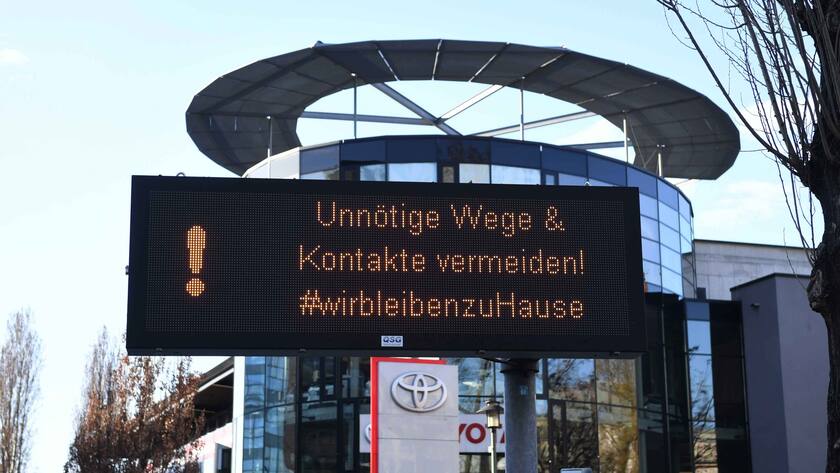 Berlin in der Phase der Coronavirus-Krise.