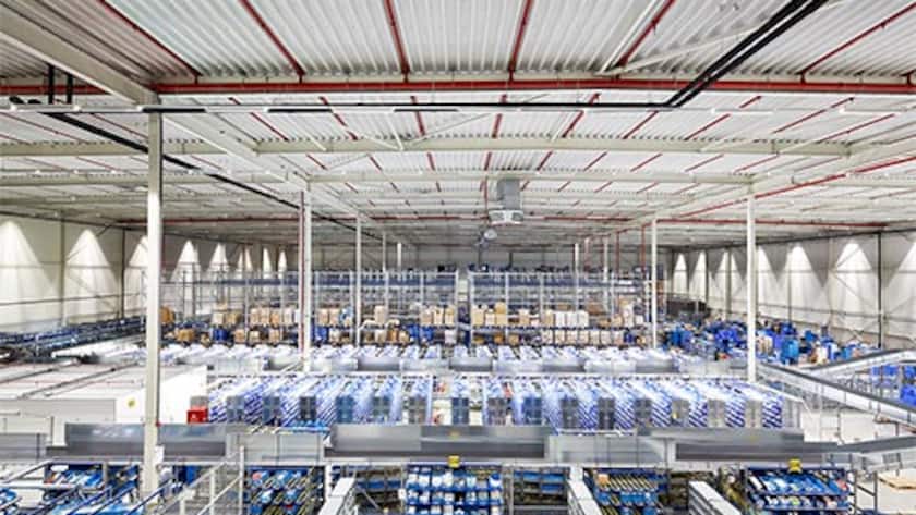 Logistikzentrum von DocMorris in den Niederlanden.