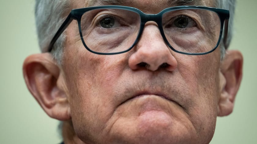 Jerome Powell, Chef der US-Notenbank Federal Reserve, bei einem Auftritt im US-Senat im März 2024.