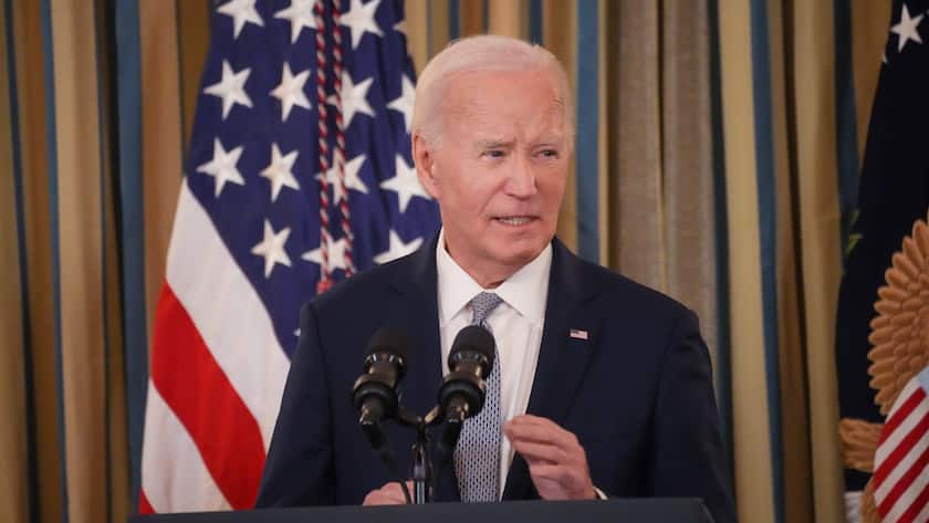 US-Präsident Joe Biden am 2. Januar 2025 im Weissen Haus.