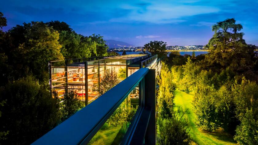 Hauptsitz von Richemont in Genf.