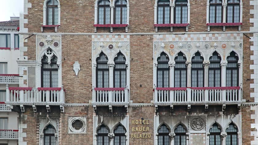 Das Hotel Bauer Palazzo in Venedig.
