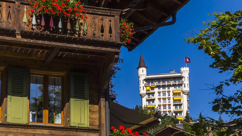 Das Gstaad Palace gehört zu den bekanntesten Hotels der Schweiz.