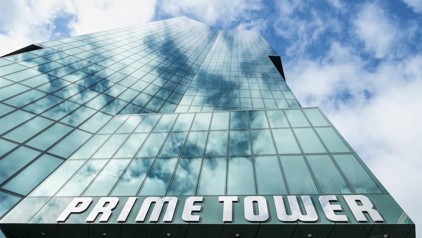 Mit dem Prime Tower hat Swiss Prime Site das 2011 bis 2015 höchste Gebäude der Schweiz errichtet.
