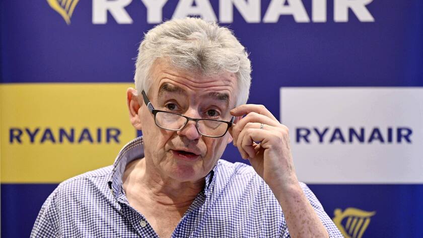 Michael O'Leary ist seit 1993 Chef des irischen Billigfliegers Ryanair.
