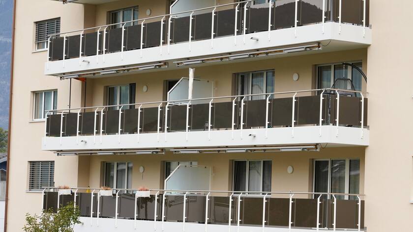 Mietwohnungen in der Schweiz.