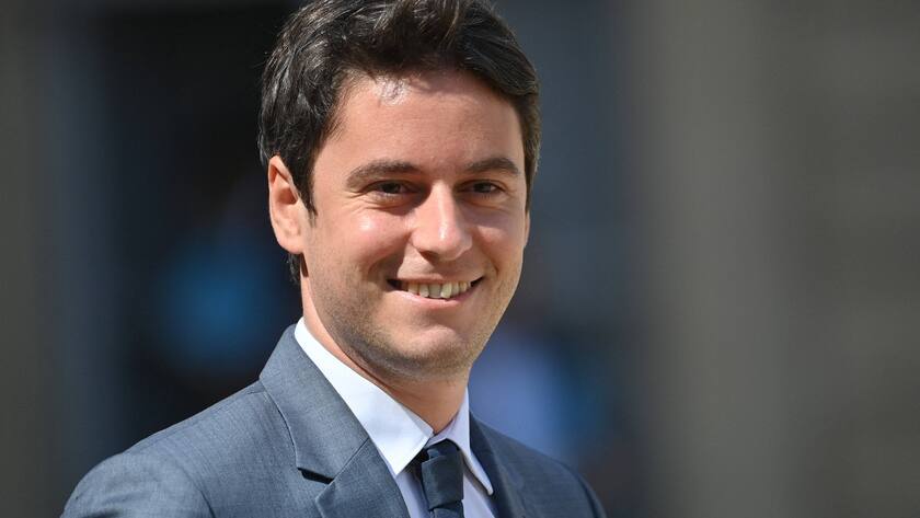 Gabriel Attal, der neue Premierminister von Frankreich.