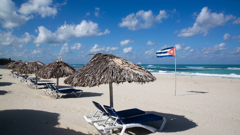 Der Varadero Beach in der Provinz Matanzas in Kuba (2024)