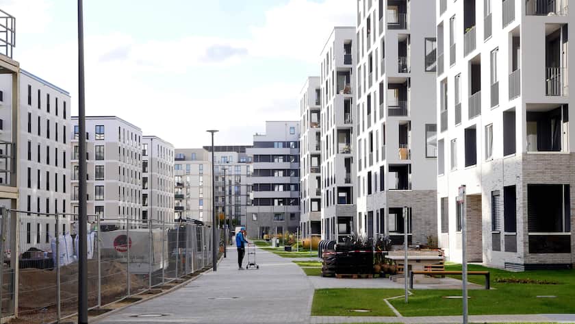 Neubauten in Berlin.