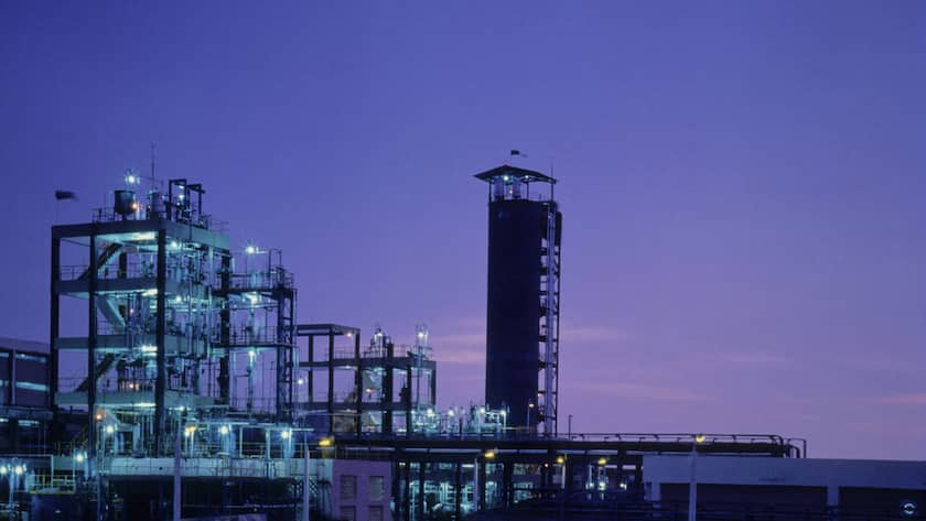 Ein Stahlwerk in Indien (2025).