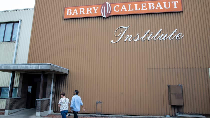 Produktionsstätte von Barry Callebaut in Wieze in Belgien.