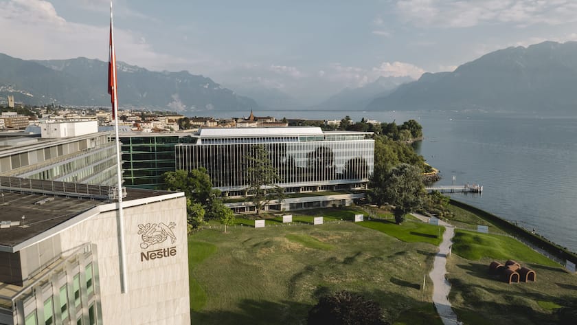 Das Nestlé-Hauptquartier in Vevey.