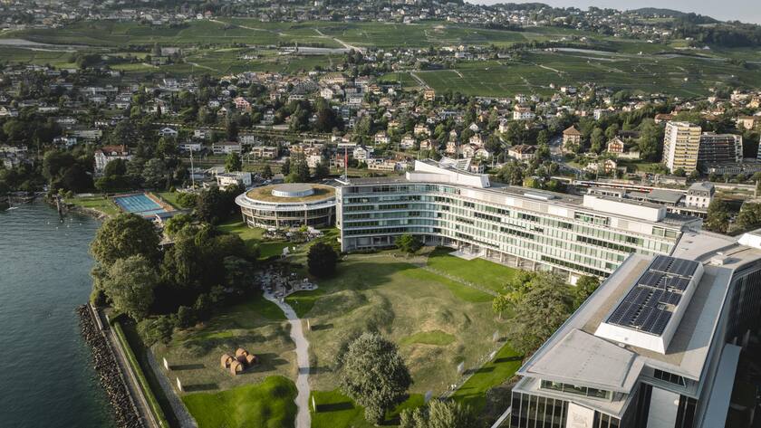 Das Nestlé-Hauptquartier in Vevey.
