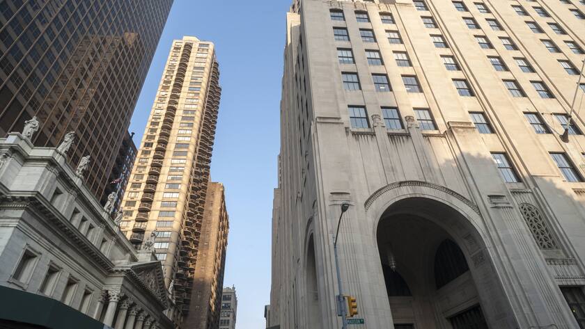 US-Sitz der Credit Suisse an der Madison Avenue in New York.