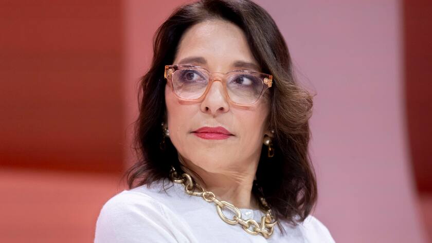 X-CEO Linda Yaccarino bei einem Technologie-Event im Mai 2024 in Prais.