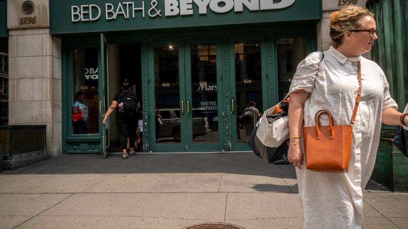Eine Bed Bath & Beyond Filiale in New York.