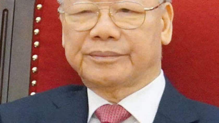 Der Chef der regierenden Kommunistischen Partei Vietnams, Nguyen Phu Trong.