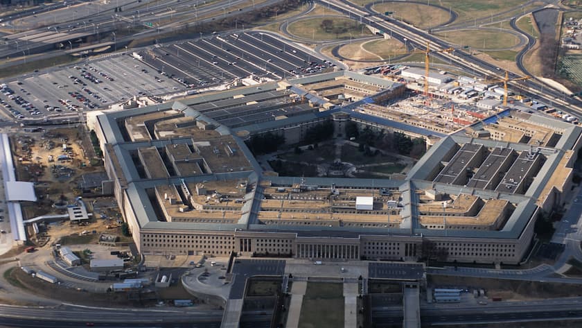 US-Verteidigungsministerium Pentagon in Arlington bei Washington D.C.