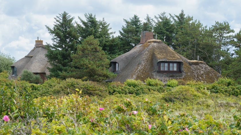 Immobilien in Kampen auf der Nordseeinsel Sylt.