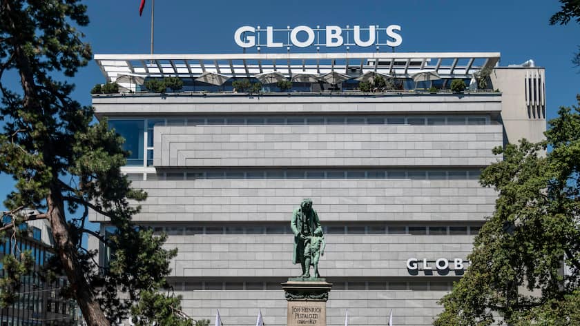 Das Warenhaus Globus an der Zürcher Bahnhofstrasse (2023).