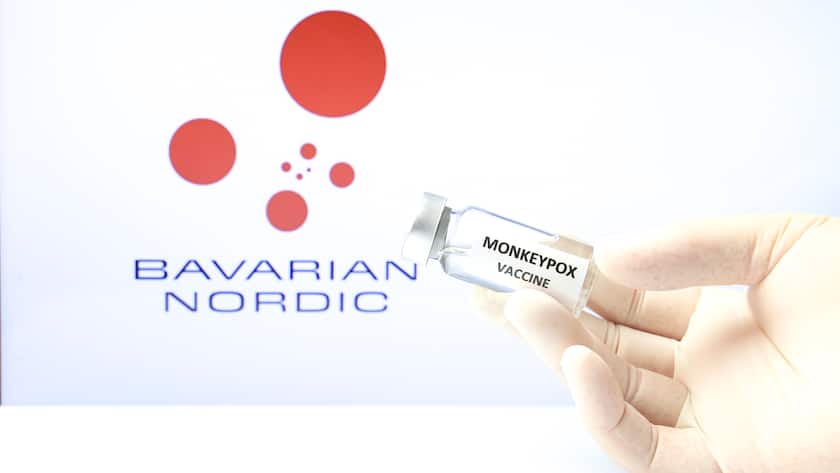 Symbolbild: Eine Impfung gegen Affenpocken von Bavarian Nordic.